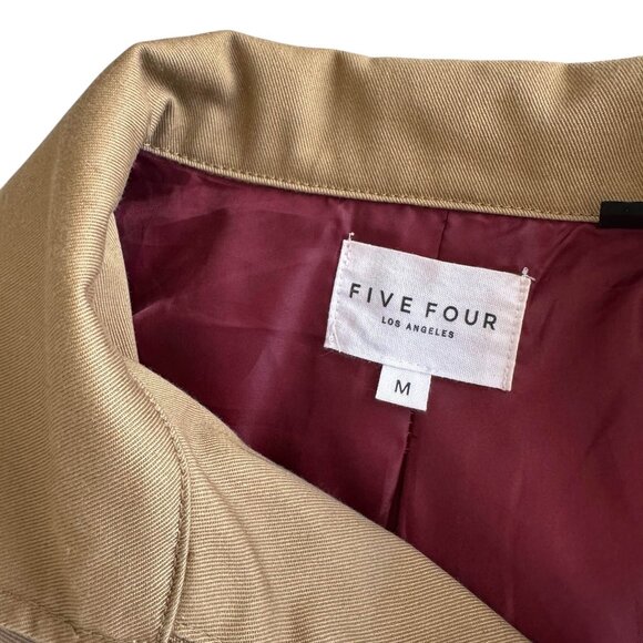 Five Four Los Angeles Odin Taupe Men’s Jacket - Picture 3 of 4